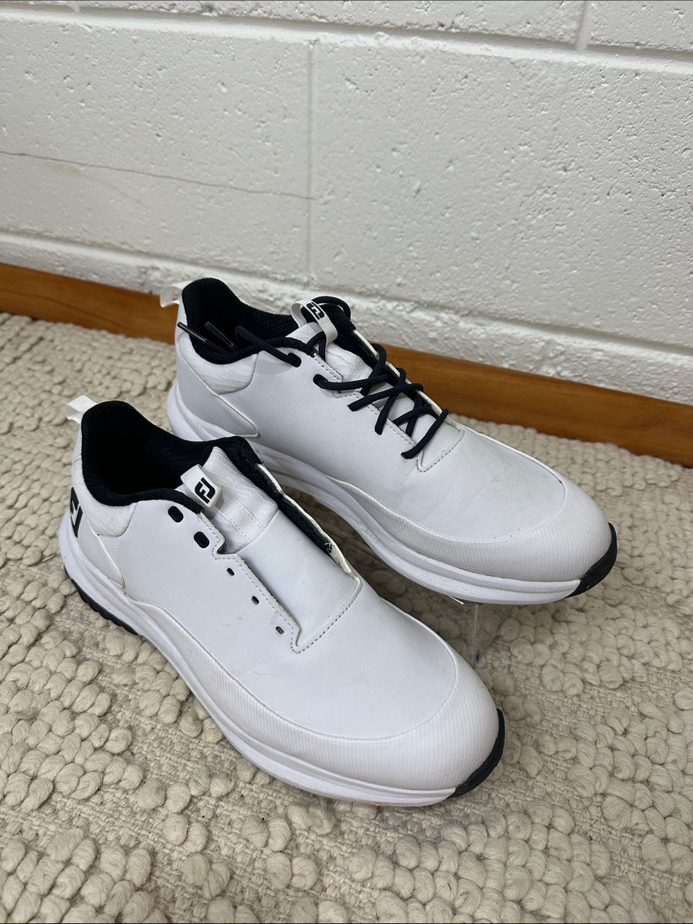 Men's Foot Joy black and white Golf shoes